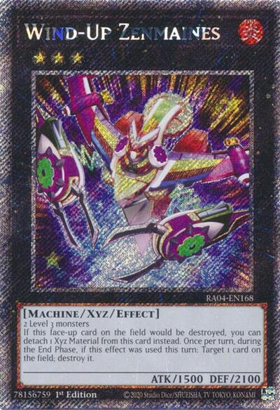 Wind-Up Zenmaines (Platinum Secret Rare)