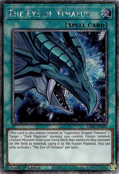 The Eye of Timaeus (Platinum Secret Rare)