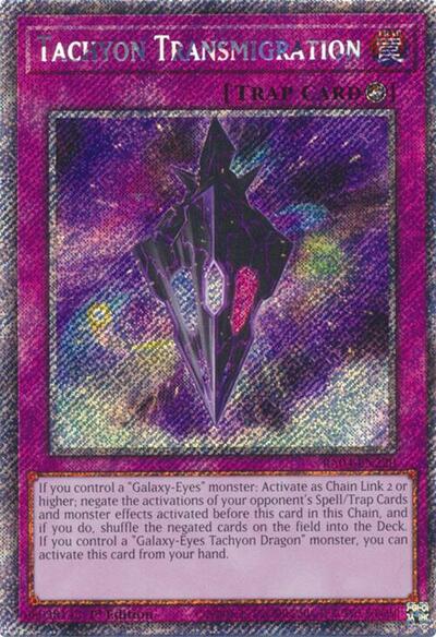 Tachyon Transmigration (Platinum Secret Rare)