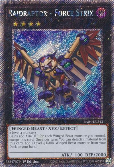 Raidraptor - Force Strix (Platinum Secret Rare)