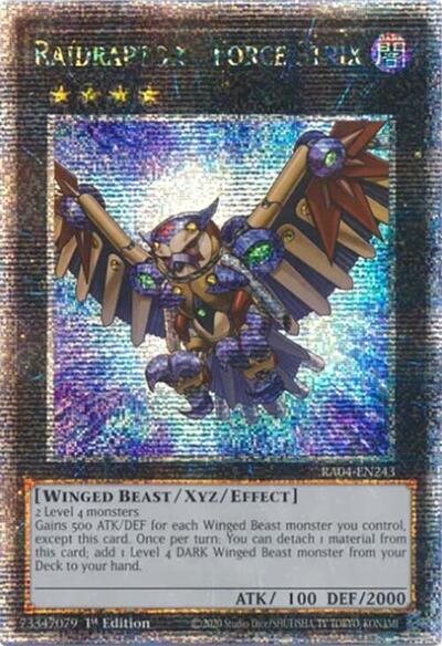 Raidraptor - Force Strix (Quarter Century Secret Rare)