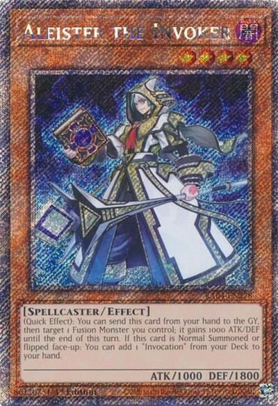 Aleister the Invoker (Platinum Secret Rare)