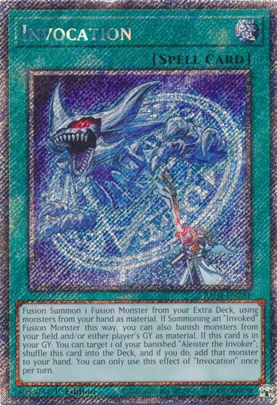 Invocation (Platinum Secret Rare)