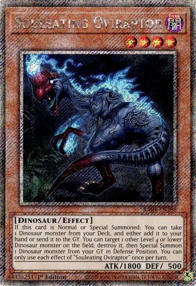 Souleating Oviraptor (Platinum Secret Rare)