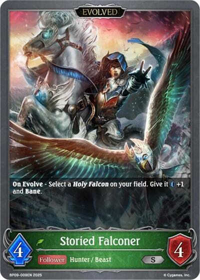 Storied Falconer (Evolved)