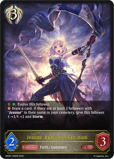 Jeanne, Beacon of Salvation