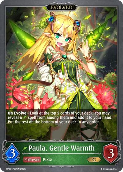 Paula, Gentle Warmth // Paula, Passionate Warmth - P02EN (Foil)