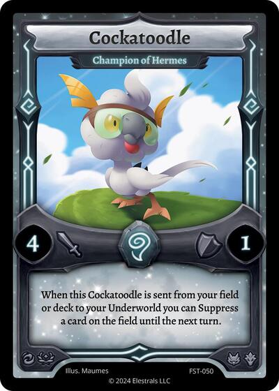 Cockatoodle - Champion of Hermes