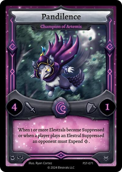 Pandilence - Champion of Artemis