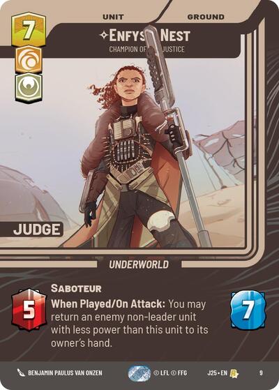 Enfys Nest - Champion of Justice