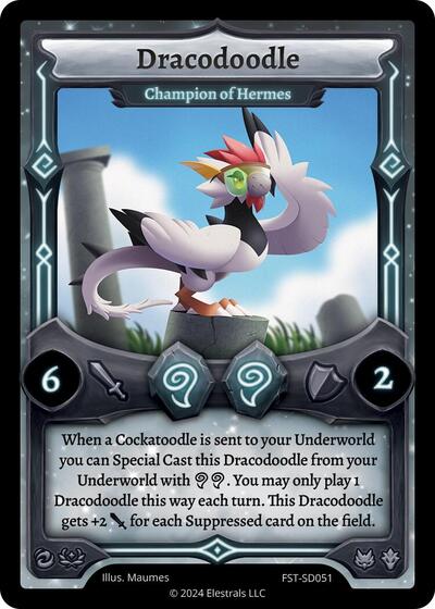 Dracodoodle - Champion of Hermes
