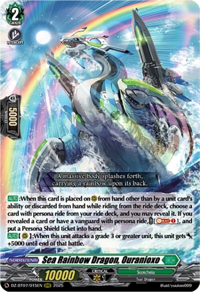 Sea Rainbow Dragon, Ouranioxo