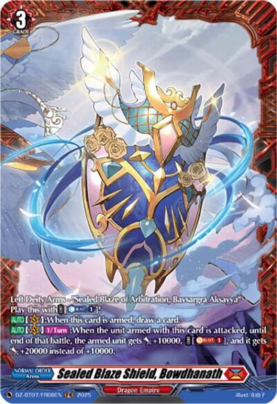 Sealed Blaze Shield, Bowdhanath (FR)