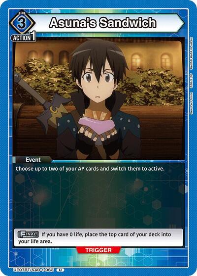 Asuna's Sandwich