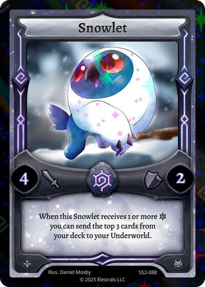 Snowlet (Reverse Holo)