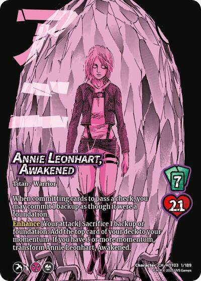 Annie Leonhart, Awakened // Female Titan