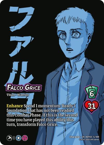 Falco Grice // Jaw Titan, Flying Form
