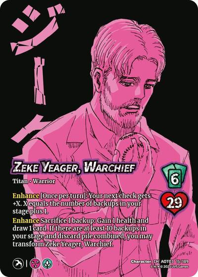 Zeke Yeager, Warchief // Beast Titan, Finale