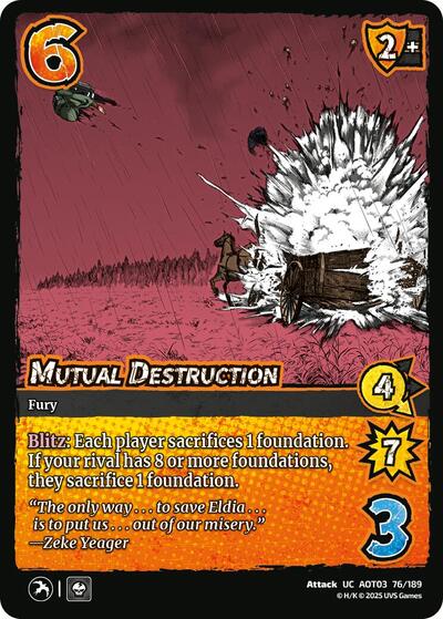 Mutual Destruction