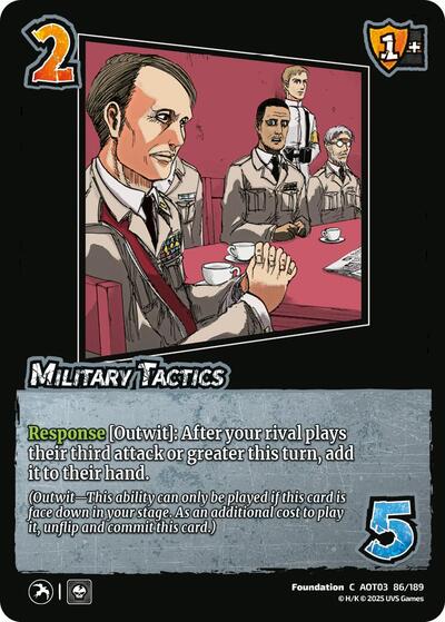 Military Tactics