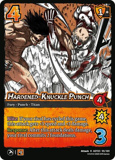 Hardened-Knuckle Punch