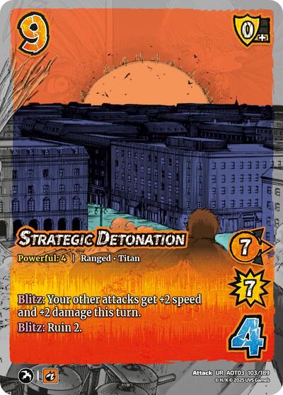 Strategic Detonation
