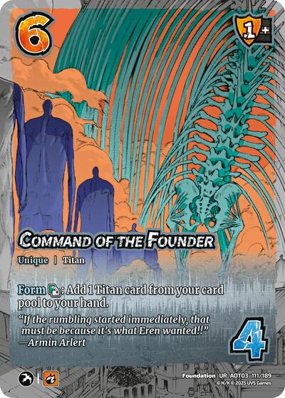 Command of the Founder