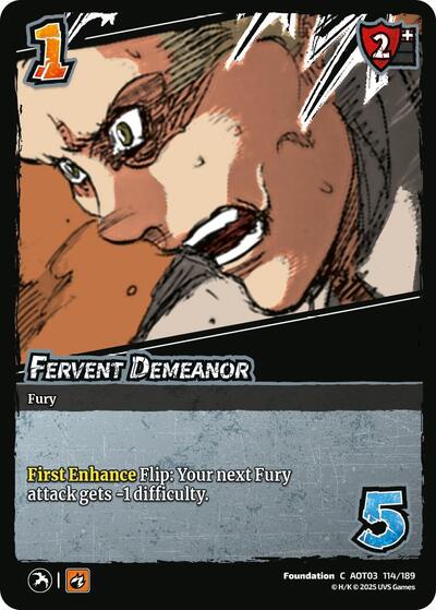 Fervent Demeanor