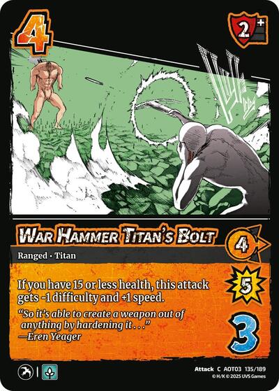 War Hammer Titan's Bolt