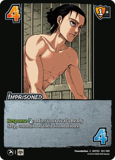 Imprisoned