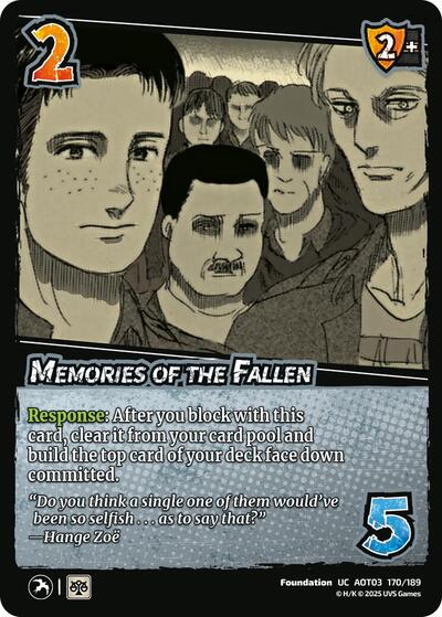 Memories of the Fallen