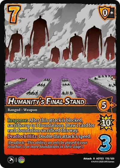 Humanity's Final Stand