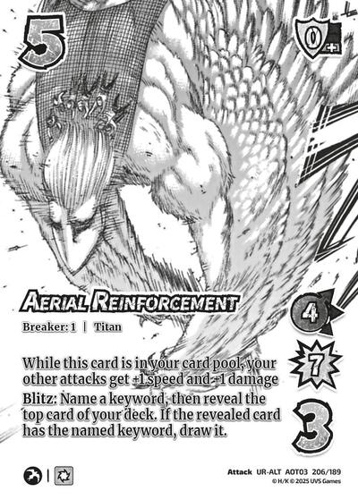 Aerial Reinforcement (Alternate Art)