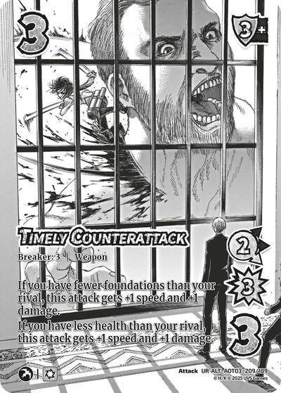 Timely Counterattack (Alternate Art)