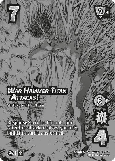 War Hammer Titan Attacks! // The War Hammer Titan (Alternate Art)