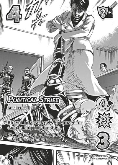 Political Strife (Alternate Art)