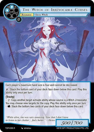 The Witch of Irrevocable Curses