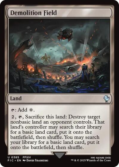 Demolition Field