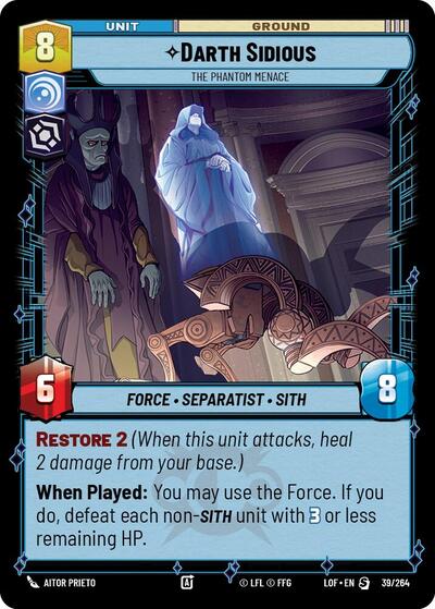 Darth Sidious - The Phantom Menace