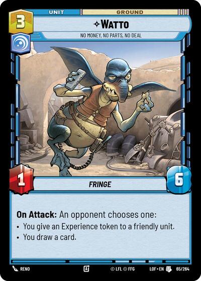 Watto - No Money, No Parts, No Deal
