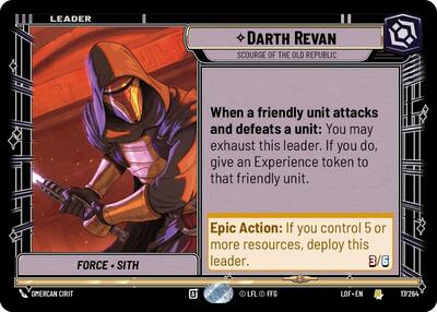 Darth Revan - Scourge of the Old Republic