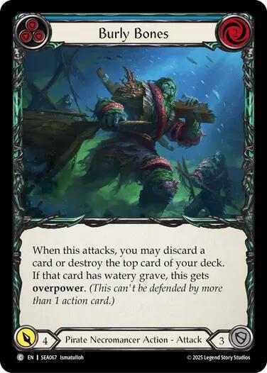 Burly Bones (Blue)