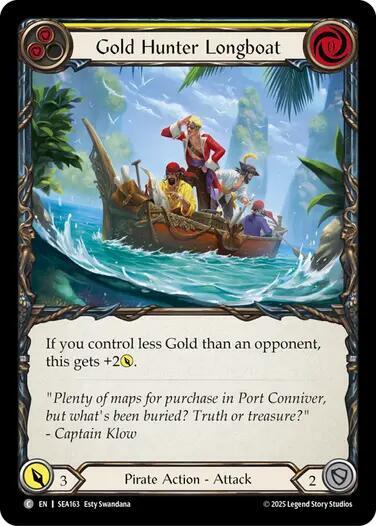 Gold Hunter Longboat