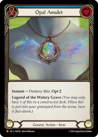 Opal Amulet