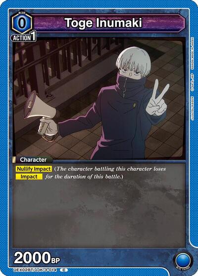Toge Inumaki (014) (Box Topper Foil)