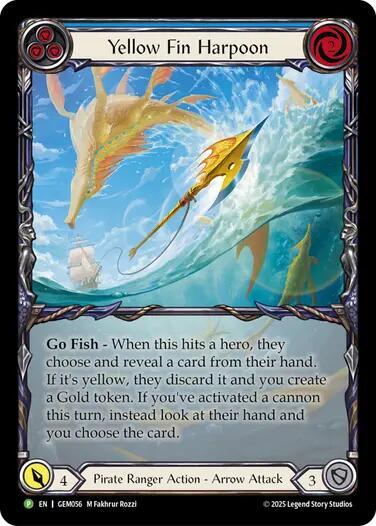 Yellow Fin Harpoon