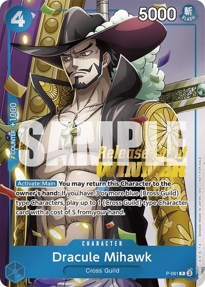 Dracule Mihawk (OP11 Release Event Winner)