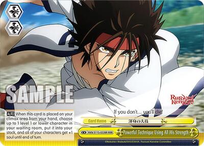 Powerful Technique Using All His Strength (RRR)