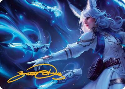 Sage's Nouliths Art Card (Gold-Stamped Signature)