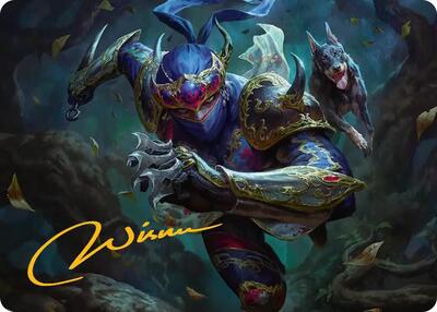 Shadow, Mysterious Assassin Art Card (Gold-Stamped Signature)